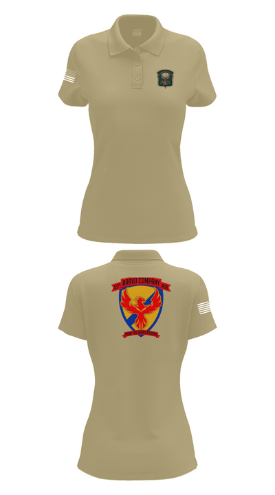 B-Co 122 ASB 42840392 Women's Short Sleeve Performance Polo  - 95