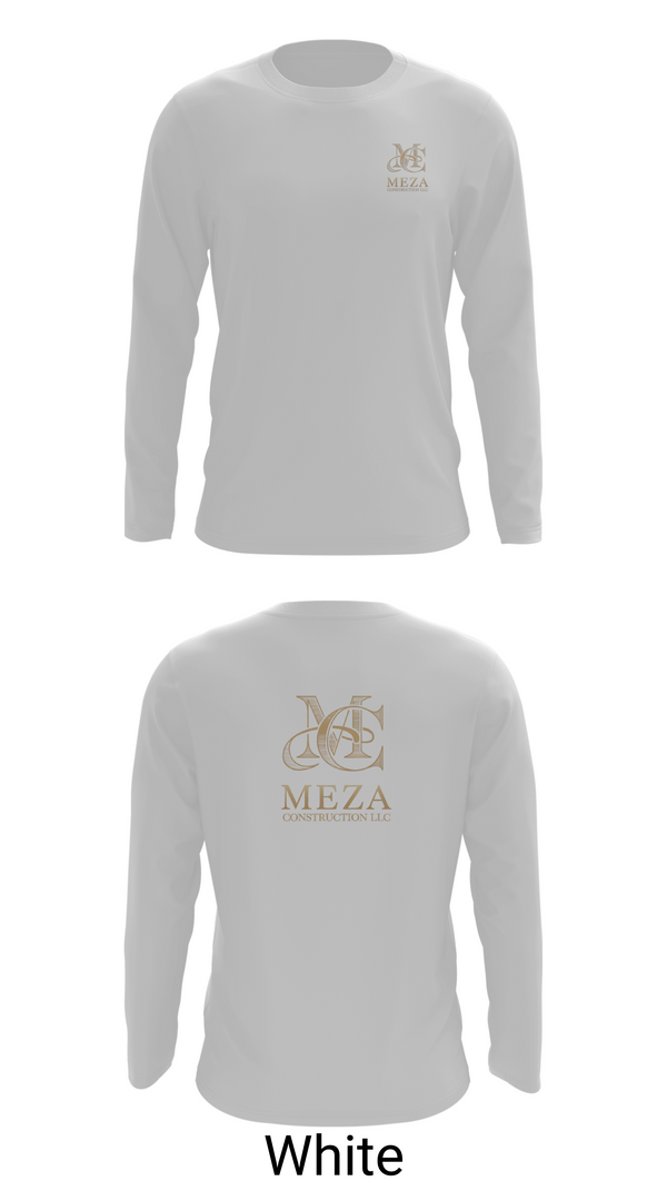 Long Sleeve Performance Shirt, Meza Construction LLC, , Teamtime, Team time, sublimation, custom sports apparel, team uniforms, spirit wear, spiritwear, sports uniforms, custom shirts, team store, custom team store, fundraiser sports, apparel fundraiser