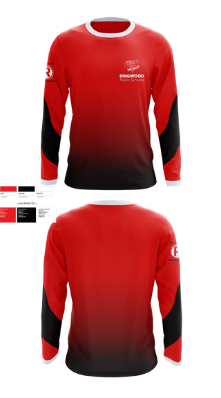 Long Sleeve Performance Shirt, Ringwood High School Band, Spirit Store, Teamtime, Team time, sublimation, custom sports apparel, team uniforms, spirit wear, spiritwear, sports uniforms, custom shirts, team store, custom team store, fundraiser sports, apparel fundraiser
