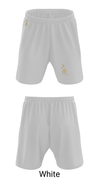 Athletic Shorts With Pockets, Laurel Contracting, , Teamtime, Team time, sublimation, custom sports apparel, team uniforms, spirit wear, spiritwear, sports uniforms, custom shirts, team store, custom team store, fundraiser sports, apparel fundraiser