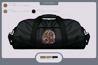 Duffle Bag, Comanche Squad, Army, Teamtime, Team time, sublimation, custom sports apparel, team uniforms, spirit wear, spiritwear, sports uniforms, custom shirts, team store, custom team store, fundraiser sports, apparel fundraiser