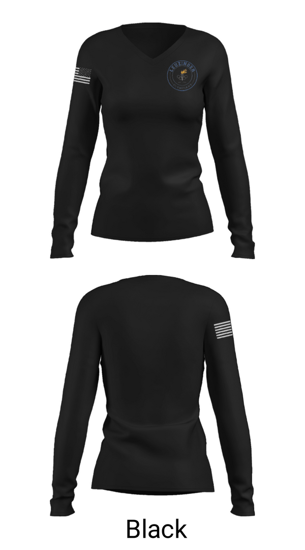 Women's Long Sleeve Vneck Shirt, Leuzinger High School Baseball, Baseball, Teamtime, Team time, sublimation, custom sports apparel, team uniforms, spirit wear, spiritwear, sports uniforms, custom shirts, team store, custom team store, fundraiser sports, apparel fundraiser