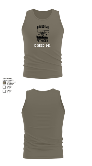 Tank Top, C MED 141, National Guard, Teamtime, Team time, sublimation, custom sports apparel, team uniforms, spirit wear, spiritwear, sports uniforms, custom shirts, team store, custom team store, fundraiser sports, apparel fundraiser