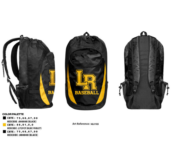 Gear Bag, Lost River Raiders, Baseball, Teamtime, Team time, sublimation, custom sports apparel, team uniforms, spirit wear, spiritwear, sports uniforms, custom shirts, team store, custom team store, fundraiser sports, apparel fundraiser