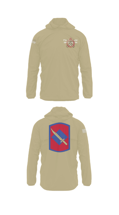 Fox Company 39th BSB (FA FSC) 47810185 Windbreaker - 51