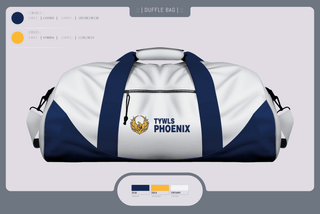 Duffle Bag, TYWLS Phoenix, Spirit Store, Teamtime, Team time, sublimation, custom sports apparel, team uniforms, spirit wear, spiritwear, sports uniforms, custom shirts, team store, custom team store, fundraiser sports, apparel fundraiser