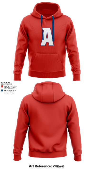 Arcadia Little League Baseball 71196264 Hoodie - 2