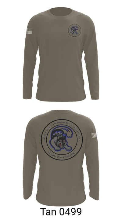 1184th DDSB 35195417 Long Sleeve Performance Shirt - 66