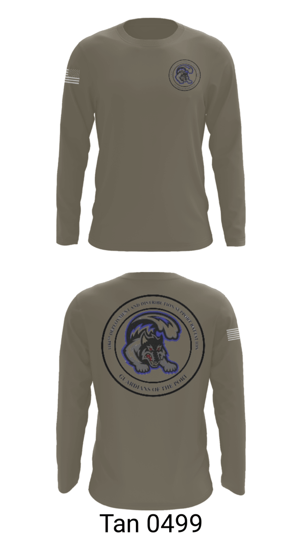 Long Sleeve Performance Shirt, 1184th DDSB, Army, Teamtime, Team time, sublimation, custom sports apparel, team uniforms, spirit wear, spiritwear, sports uniforms, custom shirts, team store, custom team store, fundraiser sports, apparel fundraiser