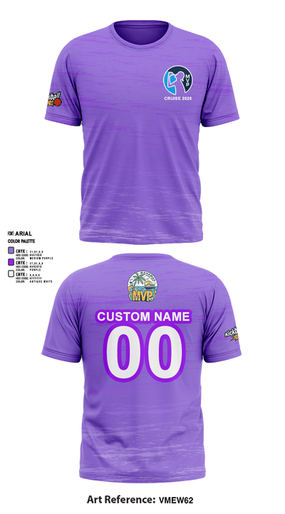 MVP Cruise 2025 37485566 Short Sleeve Performance Shirt - 2