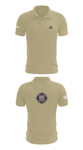 Short Sleeve Performance Polo, Tony Volunteer Fire Department, Fire Department, Teamtime, Team time, sublimation, custom sports apparel, team uniforms, spirit wear, spiritwear, sports uniforms, custom shirts, team store, custom team store, fundraiser sports, apparel fundraiser