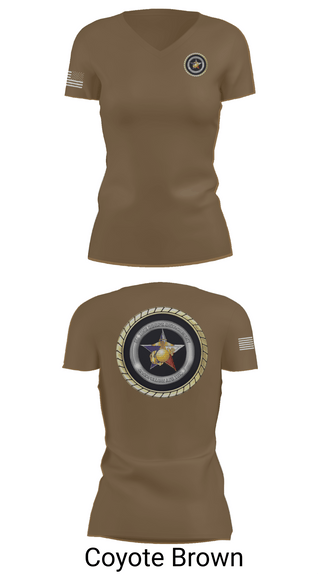 Womens Short Sleeve Vneck Shirt, Goodfellow AFB, Marines, Teamtime, Team time, sublimation, custom sports apparel, team uniforms, spirit wear, spiritwear, sports uniforms, custom shirts, team store, custom team store, fundraiser sports, apparel fundraiser