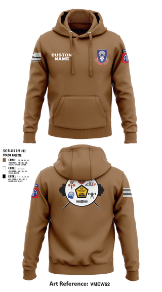 Hoodie, 82nd ADSB H2F, Army, Teamtime, Team time, sublimation, custom sports apparel, team uniforms, spirit wear, spiritwear, sports uniforms, custom shirts, team store, custom team store, fundraiser sports, apparel fundraiser