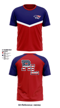 Red Land High School Cheer 22621140 Short Sleeve Performance Shirt - 2