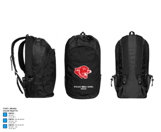 Gear Bag, Stigler Middle School Cheer, Cheer, Teamtime, Team time, sublimation, custom sports apparel, team uniforms, spirit wear, spiritwear, sports uniforms, custom shirts, team store, custom team store, fundraiser sports, apparel fundraiser
