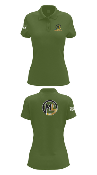 Womens Short Sleeve Performance Polo, ML concrete Llc, , Teamtime, Team time, sublimation, custom sports apparel, team uniforms, spirit wear, spiritwear, sports uniforms, custom shirts, team store, custom team store, fundraiser sports, apparel fundraiser