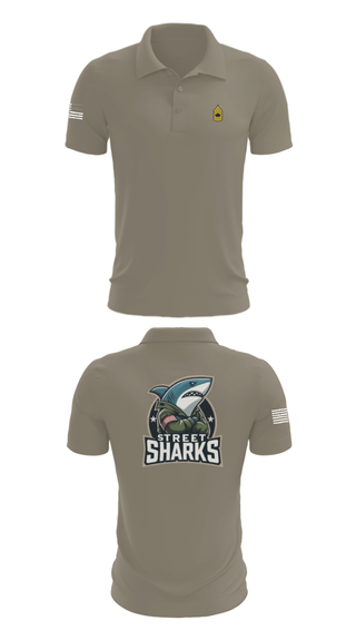 Short Sleeve Performance Polo, Pearl City Army Recruiting Station, Army, Teamtime, Team time, sublimation, custom sports apparel, team uniforms, spirit wear, spiritwear, sports uniforms, custom shirts, team store, custom team store, fundraiser sports, apparel fundraiser