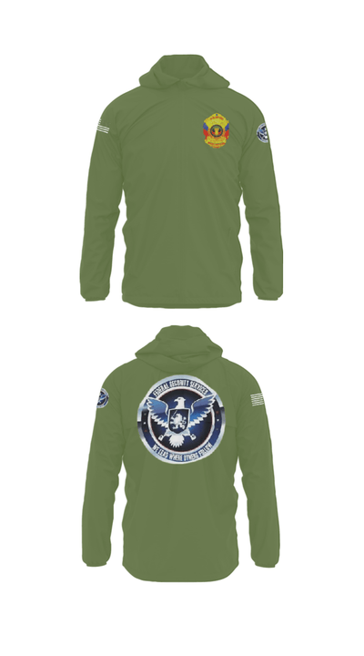 TS FEDERAL PRIVATE SECURITY & BODYGUARD 72741630 Windbreaker - 39
