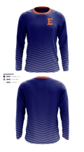 Edison High School Cross Country 82942020 Long Sleeve Performance Shirt - 40