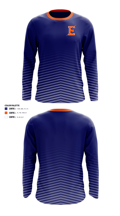 Long Sleeve Performance Shirt, Edison High School Cross Country, Cross Country, Teamtime, Team time, sublimation, custom sports apparel, team uniforms, spirit wear, spiritwear, sports uniforms, custom shirts, team store, custom team store, fundraiser sports, apparel fundraiser