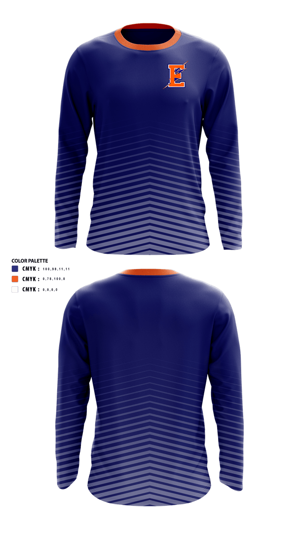 Long Sleeve Performance Shirt, Edison High School Cross Country, Cross Country, Teamtime, Team time, sublimation, custom sports apparel, team uniforms, spirit wear, spiritwear, sports uniforms, custom shirts, team store, custom team store, fundraiser sports, apparel fundraiser