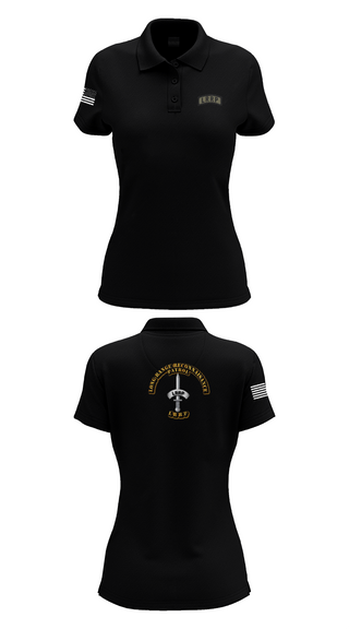 Womens Short Sleeve Performance Polo, 1/506 Inf, CSC, LRRP, , Teamtime, Team time, sublimation, custom sports apparel, team uniforms, spirit wear, spiritwear, sports uniforms, custom shirts, team store, custom team store, fundraiser sports, apparel fundraiser