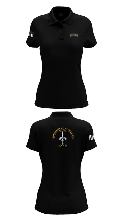 1/506 Inf, CSC, LRRP 84780352 Women's Short Sleeve Performance Polo  - 35