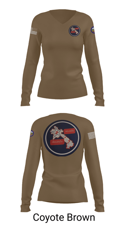 saul 56385781 Women's Long Sleeve V-neck Shirt - 16