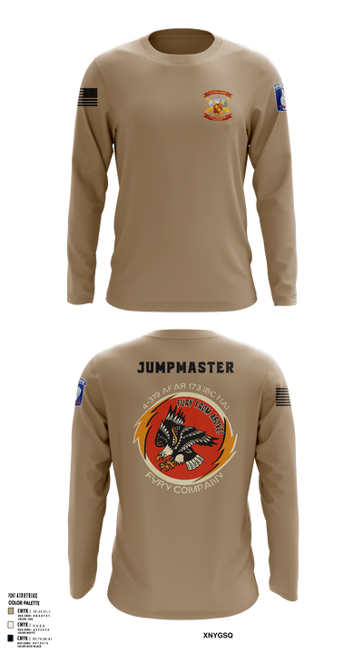 FCO 4-319 AFAR, 173 IBCT(A) 62795689 Long Sleeve Performance Shirt 8