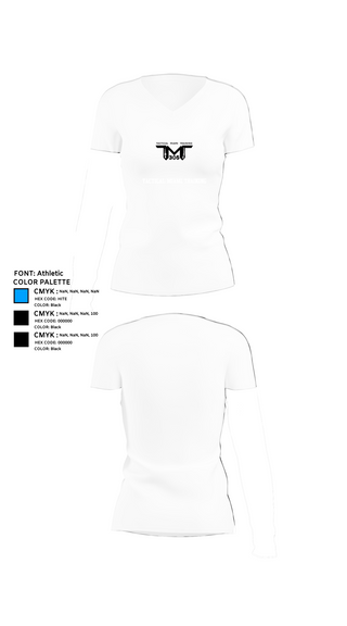 Womens Short Sleeve Vneck Shirt, Tactical Miami Training, Space Force, Teamtime, Team time, sublimation, custom sports apparel, team uniforms, spirit wear, spiritwear, sports uniforms, custom shirts, team store, custom team store, fundraiser sports, apparel fundraiser