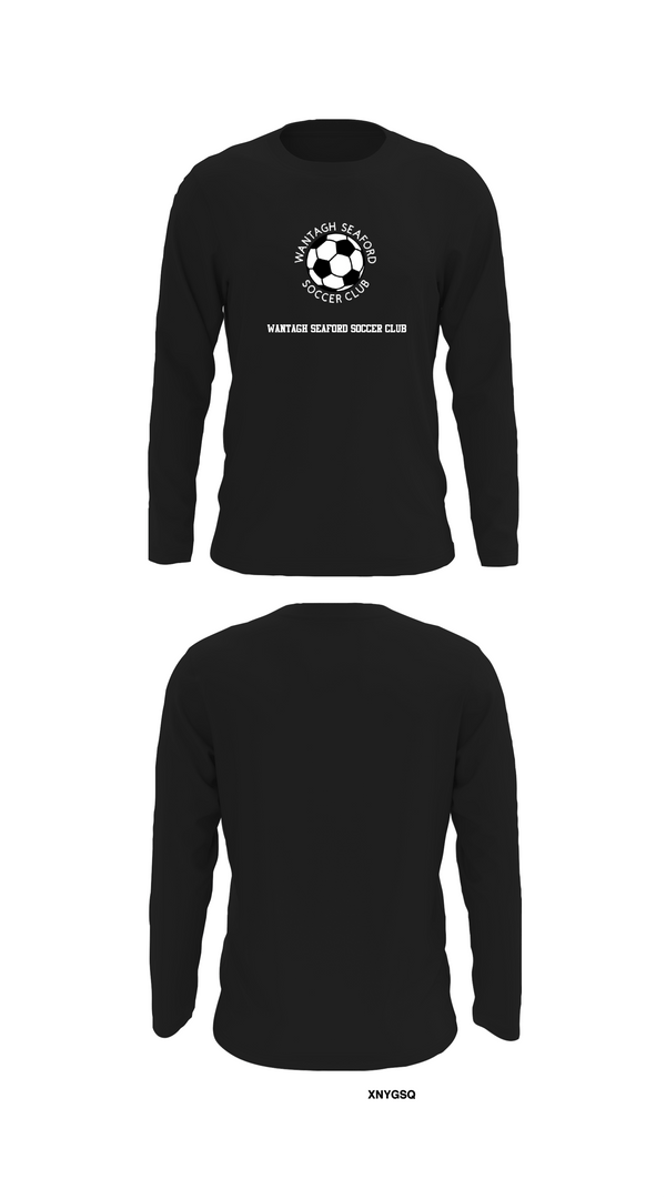 Long Sleeve Performance Shirt, Wantagh Seaford Soccer Club, Men's Soccer, Teamtime, Team time, sublimation, custom sports apparel, team uniforms, spirit wear, spiritwear, sports uniforms, custom shirts, team store, custom team store, fundraiser sports, apparel fundraiser