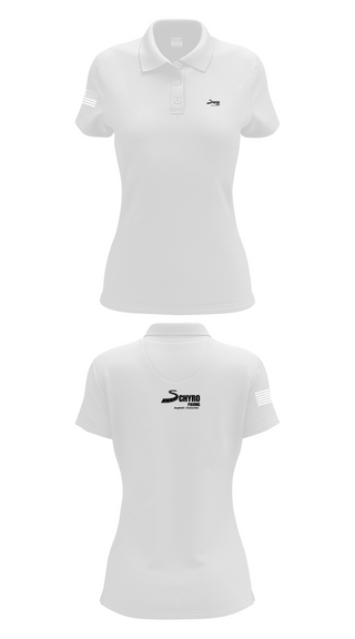 Womens Short Sleeve Performance Polo, Schyro paving, , Teamtime, Team time, sublimation, custom sports apparel, team uniforms, spirit wear, spiritwear, sports uniforms, custom shirts, team store, custom team store, fundraiser sports, apparel fundraiser