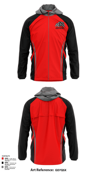 Windbreaker, Okmulgee High School Football, Football, Teamtime, Team time, sublimation, custom sports apparel, team uniforms, spirit wear, spiritwear, sports uniforms, custom shirts, team store, custom team store, fundraiser sports, apparel fundraiser