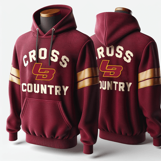 Hoodie, Los Banos High School Cross Country, Cross Country, Teamtime, Team time, sublimation, custom sports apparel, team uniforms, spirit wear, spiritwear, sports uniforms, custom shirts, team store, custom team store, fundraiser sports, apparel fundraiser