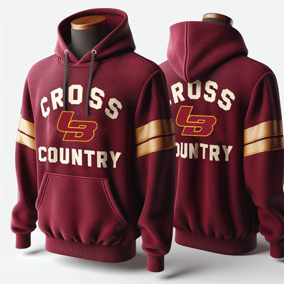 Los Banos High School Cross Country 74839539 Hoodie - 1