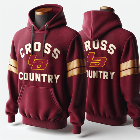 Hoodie, Los Banos High School Cross Country, Cross Country, Teamtime, Team time, sublimation, custom sports apparel, team uniforms, spirit wear, spiritwear, sports uniforms, custom shirts, team store, custom team store, fundraiser sports, apparel fundraiser