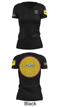 442D FW 35089467 Women's Short Sleeve V-neck Shirt - 28