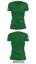 PMA 242 45816577 Women's Short Sleeve V-neck Shirt - 21