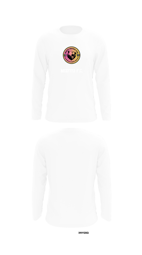 Long Sleeve Performance Shirt, Mizfitz F.C., Women's Soccer, Teamtime, Team time, sublimation, custom sports apparel, team uniforms, spirit wear, spiritwear, sports uniforms, custom shirts, team store, custom team store, fundraiser sports, apparel fundraiser