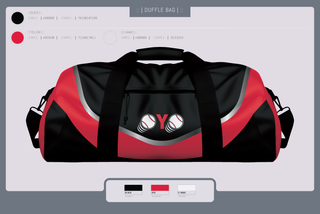 Duffle Bag, Oaklandon Youth Organization, Baseball, Teamtime, Team time, sublimation, custom sports apparel, team uniforms, spirit wear, spiritwear, sports uniforms, custom shirts, team store, custom team store, fundraiser sports, apparel fundraiser