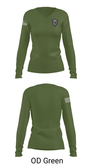 Womens Long Sleeve Vneck Shirt, Morristown Police Department, Police, Teamtime, Team time, sublimation, custom sports apparel, team uniforms, spirit wear, spiritwear, sports uniforms, custom shirts, team store, custom team store, fundraiser sports, apparel fundraiser