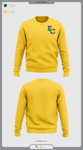 East Chambers High School Basketball 56385397 Crew Neck Sweatshirt - 62