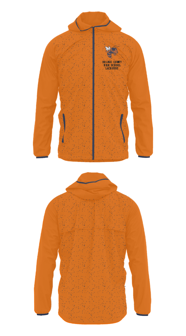 Windbreaker, Orange County High School Lacrosse, Men's Lacrosse, Teamtime, Team time, sublimation, custom sports apparel, team uniforms, spirit wear, spiritwear, sports uniforms, custom shirts, team store, custom team store, fundraiser sports, apparel fundraiser