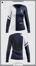 Yuma High School Wrestling 97193849 Women's Long Sleeve V-neck Shirt - 3