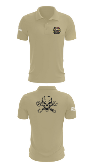 Short Sleeve Performance Polo, 51st Chem, Army, Teamtime, Team time, sublimation, custom sports apparel, team uniforms, spirit wear, spiritwear, sports uniforms, custom shirts, team store, custom team store, fundraiser sports, apparel fundraiser