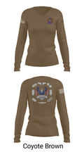 22nd OSS 19012773 Women's Long Sleeve V-neck Shirt - 17
