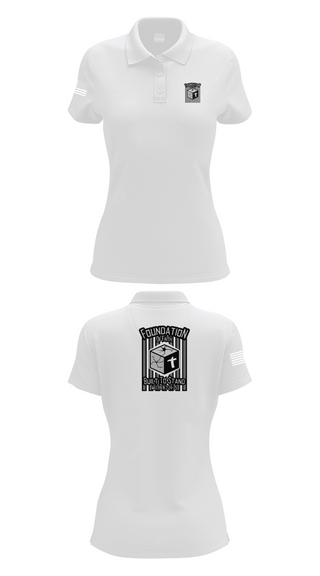 Womens Short Sleeve Performance Polo, Igniting Faith, , Teamtime, Team time, sublimation, custom sports apparel, team uniforms, spirit wear, spiritwear, sports uniforms, custom shirts, team store, custom team store, fundraiser sports, apparel fundraiser
