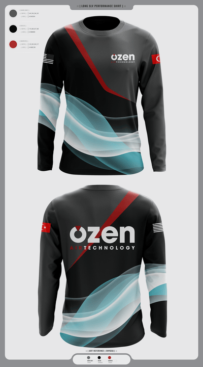 Ozen Air Technology 25668578 Long Sleeve Performance Shirt 1