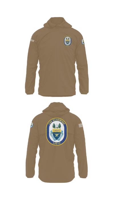 USS RUSHMORE 78932182 Windbreaker - 1