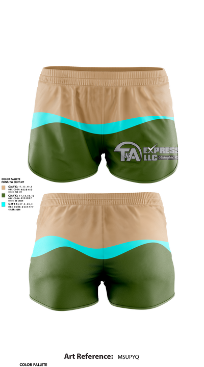 T&A Express LLC 81291487 Women's Shorts - 1